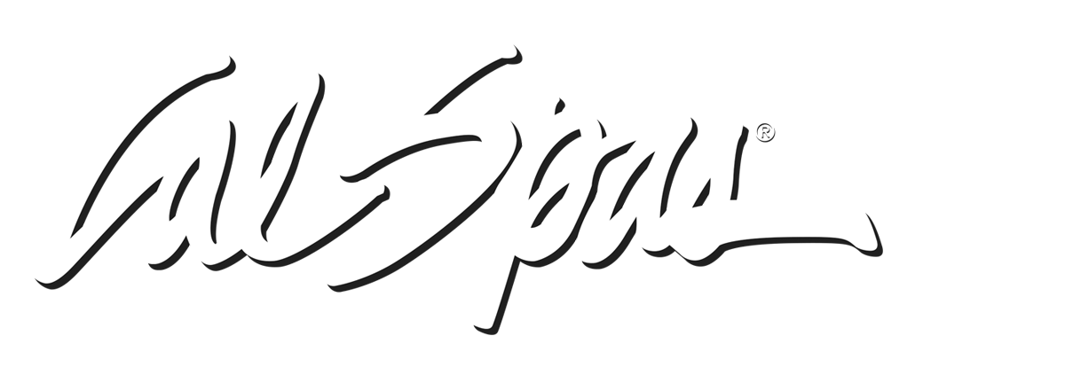 Calspas White logo Red Lands